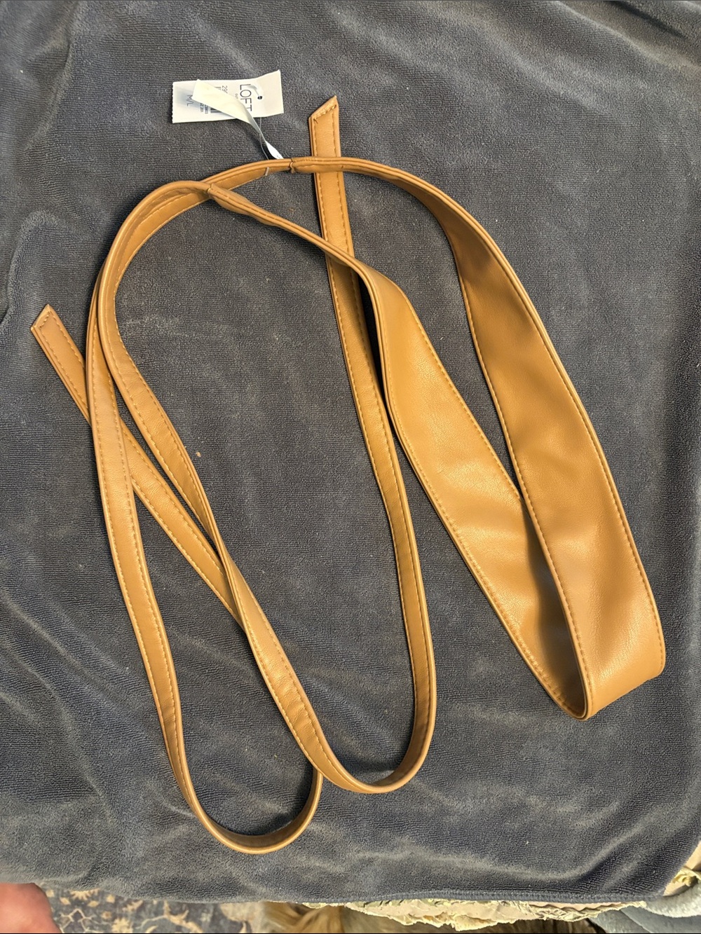 LOFT Tan Wrap Belt